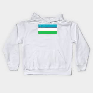 Uzbekistan Kids Hoodie